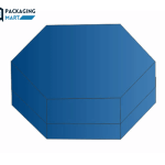 Hexagon Two-Piece Box Close View