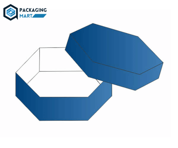Hexagon Two-Piece Box